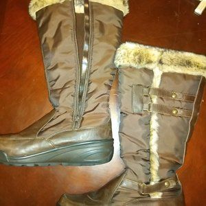J Jill WINTER BOOTS WITH FUR LINING..